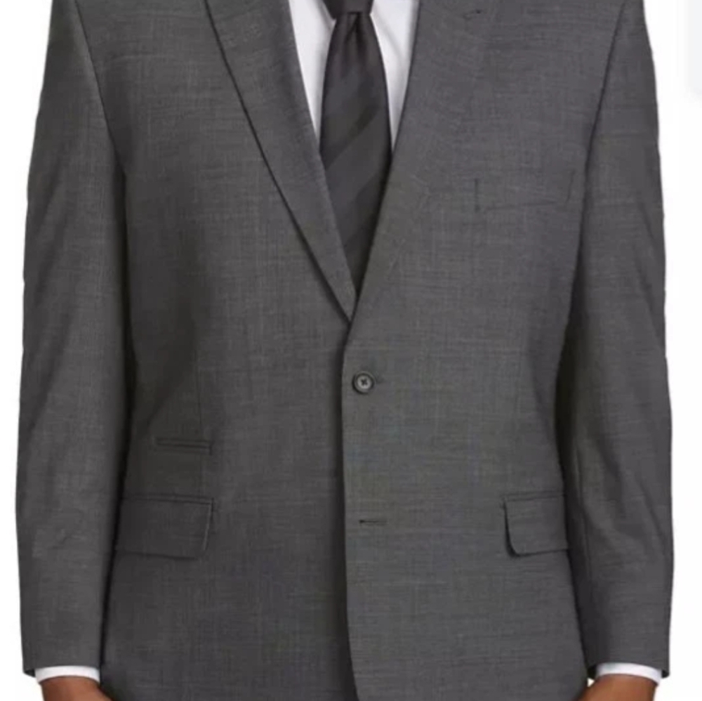 Pronto Uomo 3 Piece Suit Mens Black 85% Wool